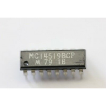MC14519BCP MOTOROLA  INTEGRATED CIRCUIT NOS ( New Old Stock)1PC C534AU106F061118
