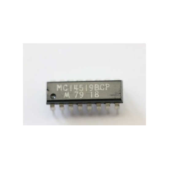 MC14519BCP MOTOROLA  INTEGRATED CIRCUIT NOS ( New Old Stock)1PC C534AU106F061118