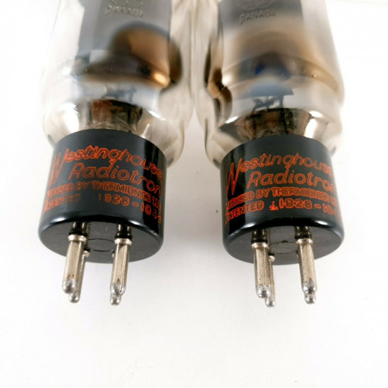 2 X 1616 TUBE. WESTINGHOUSE / RADIOTRON BRAND. MADE IN CANADA. CD  ENA
