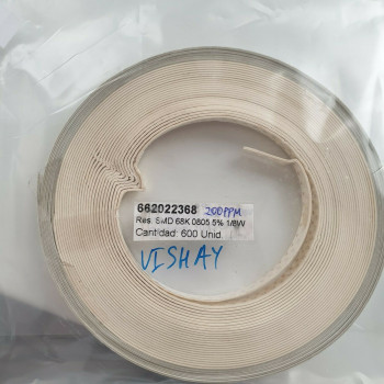 10 x 68K 1/8W 5% 200PPM SMD VISHAY RESISTOR. CA391U1000F060721