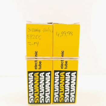 2 X E82CC SIEMENS UND HALSKE PRODUCTION. SYLVANIA BRANDED. 3 MICAS. CK  ENA 2