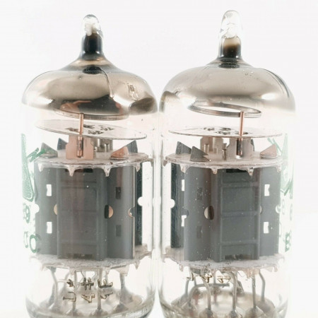 2 X E82CC SIEMENS UND HALSKE PRODUCTION. SYLVANIA BRANDED. 3 MICAS. CK  ENA