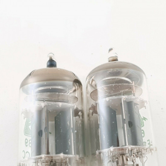 2 X E82CC SIEMENS UND HALSKE PRODUCTION. SYLVANIA BRANDED. 3 MICAS. CK  ENA