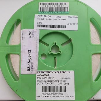 10 x 17.8R 1/10W 1% 100PPM SMD EUROTRONIX RESISTOR. CA391U4700F060721