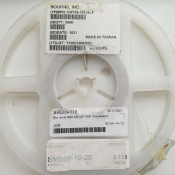 5 x 100R 1/4W 1% 100PPM ARC242 SMD BOURNS RESISTOR. CA391U500F060721