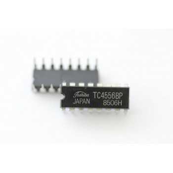 TC4556BP TOSHIBA INTEGRATED CIRCUIT NOS ( New Old Stock ). 1PC. C526AU23F110914