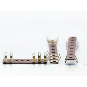 10-SOLDER-LUG BAKELITE TERMINAL STRIP. NOS. 5PC. CA275U300F080517