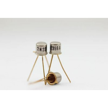 2N2368A GOLD TRANSISTOR NOS( New Old Stock ) 1PC. C269U12F280414