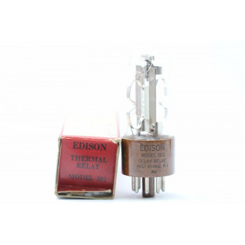 EDISON DELAY THERMAL RELAY MODEL 501 TUBE. NOS / NIB. RC117