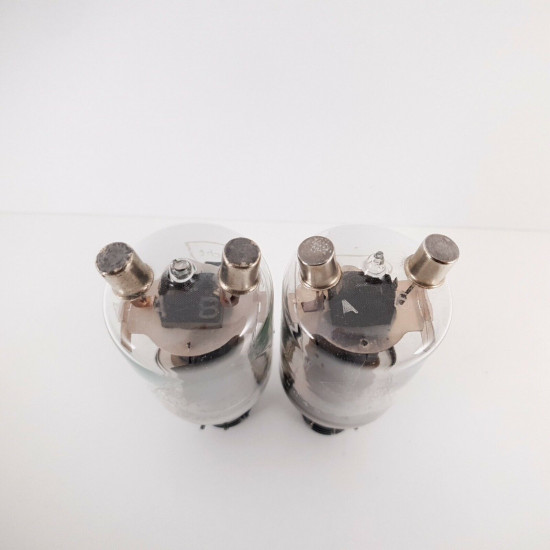 2 X RL12P50 TELEFUNKEN TUBE. BLACK PLATES. CZ  ENA