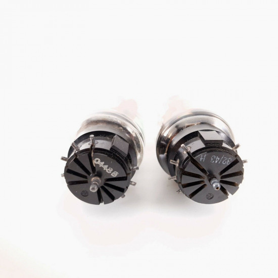 2 X RL12P50 TELEFUNKEN TUBE. BLACK PLATES. CZ  ENA