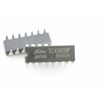 TC4560BP TOSHIBA INTEGRATED CIRCUIT NOS ( New Old Stock ) 1PC. C526AU3F110914