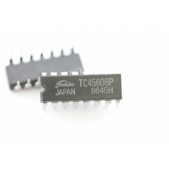 TC4560BP TOSHIBA INTEGRATED CIRCUIT NOS ( New Old Stock ) 1PC. C526AU3F110914