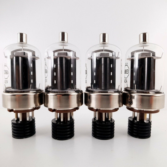 4 X 6883 RCA TUBE. BLACK PLATES. CZ  ENA