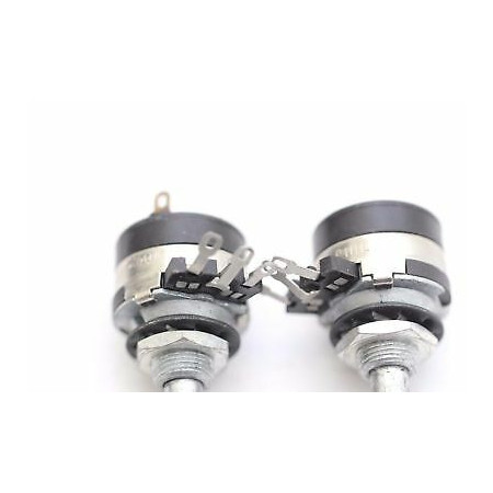 POTENTIOMETER PIHER 250K OHM LOG W ON/OFF NOS 1PC. CA348U5F070121