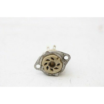 7 PINS MINIATURE SOCKET. NOS CERAMIC SOCKET.  RZOC16