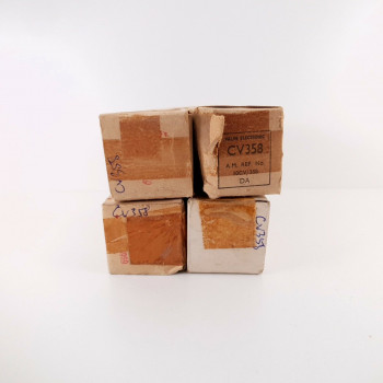 4 X CV358 MULLARD TUBE. 1953 PROD. NOS/NIB. CZ  ENA