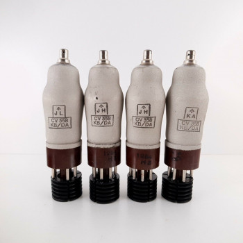 4 X CV358 MULLARD TUBE. 1953 PROD. NOS/NIB. CZ  ENA 2