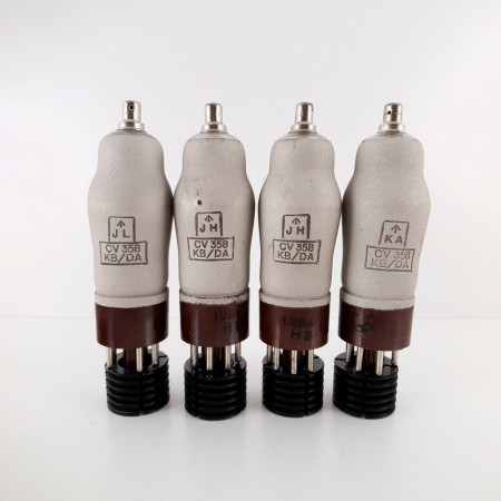 4 X CV358 MULLARD TUBE. 1953 PROD. NOS/NIB. CZ  ENA