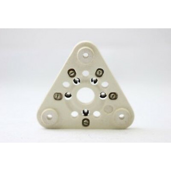 GIANT 5-PIN CERAMIC BASE SOCKET. ZOCALO GIGANTE 5 PIN.  RZOC16