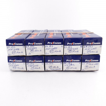 10 X EF183 / 6EH7 MINIWATT TUBE. 1960s MULLARD PROD. 10mA MATCHED TEN CH131