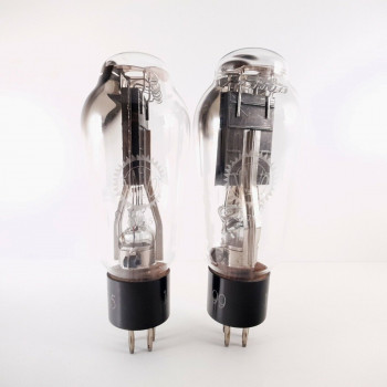 2 X G715 VALVO TUBE. BLACK PLATES. 1950s PROD. NOS/NIB. PAIR.  CZ  ENA 2