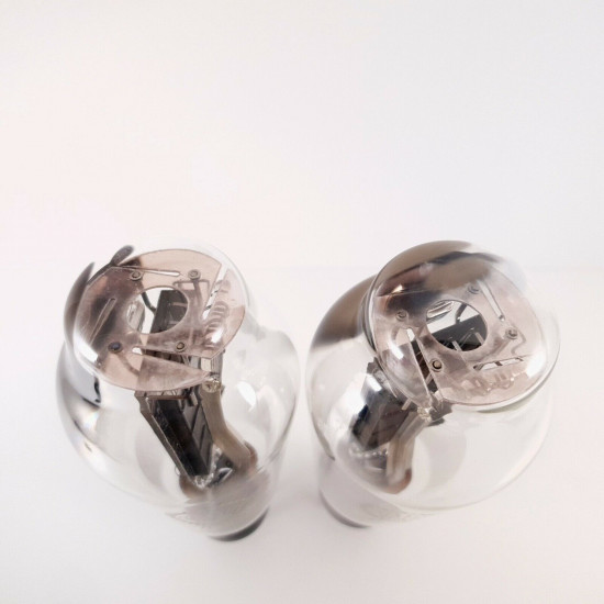 2 X G715 VALVO TUBE. BLACK PLATES. 1950s PROD. NOS/NIB. PAIR.  CZ  ENA