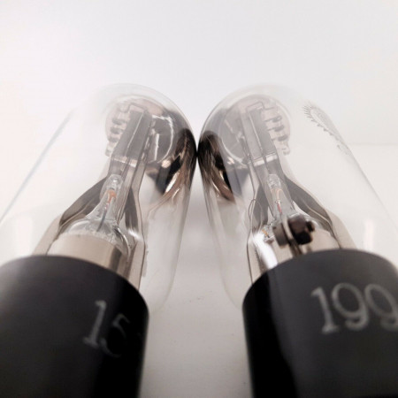 2 X G715 VALVO TUBE. BLACK PLATES. 1950s PROD. NOS/NIB. PAIR.  CZ  ENA