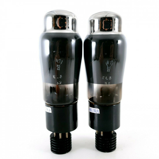 2 X EL33 TUBE. RT BRAND. MATCHED PAIR. CE  ENA