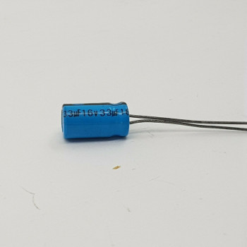1 X 33UF 16V ELECTROLYTIC CAPACITOR. 1PC.  C241U1F071221