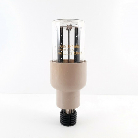 1 X JAN CAHG 5R4WGA CHATHAM ELECTRONICS TUBE. 86/96% RCB218
