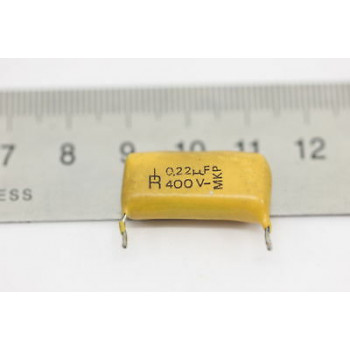 POLYESTER CAPACITOR 220K 400V MKP NOS(New Old Stock) 1PC.CA65U3F231015