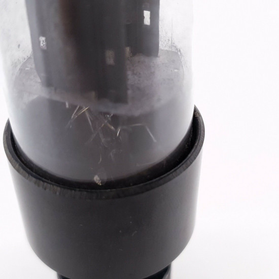 1 X 6SL7GT / VT229 CEI TUBE. BLACK PLATES GLASS FRAGMENT. 83/85% NOS/NIB CF  ENA