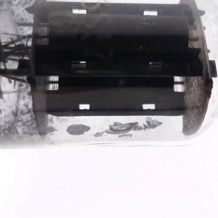 1 X 6SL7GT / VT229 CEI TUBE. BLACK PLATES GLASS FRAGMENT. 83/85% NOS/NIB CF  ENA