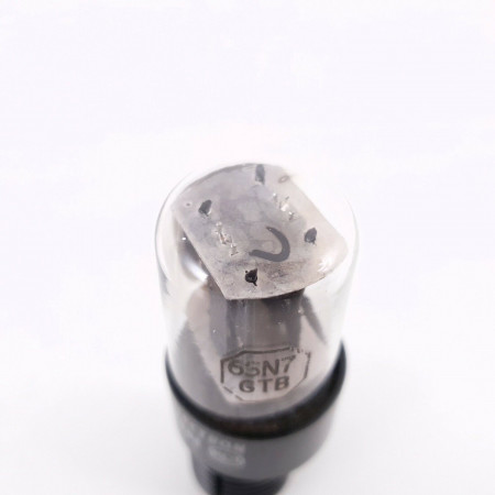 1 X 6SN7GTB RCA TUBE. BLACK PLATES. 118/100% NOS/NIB. CK  ENA