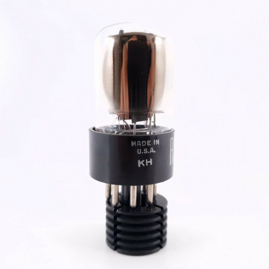 1 X 6SN7GTB RCA TUBE. BLACK PLATES. 118/100% NOS/NIB. CK  ENA