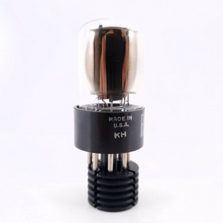 1 X 6SN7GTB RCA TUBE. BLACK PLATES. 118/100% NOS/NIB. CK  ENA