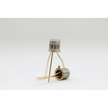 2N916 GOLD TRANSISTOR NOS( New Old Stock ) 1PC. C274U10F290414