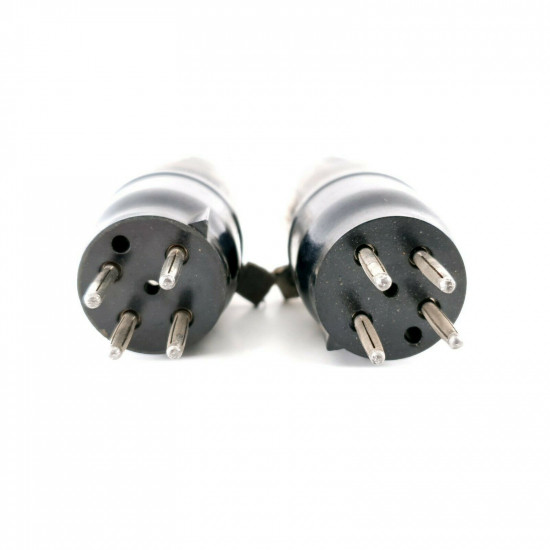 2 X S22 TUBE. MARCONI BRAND. R. AERONAUTICA. CHROME PLATES. CE  ENA