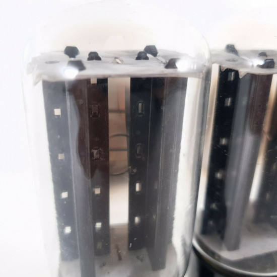 2 X 5AS4A SYLVANIA TUBE. 1960s PRODUCTION. BLACK PLATES. CV  ENA