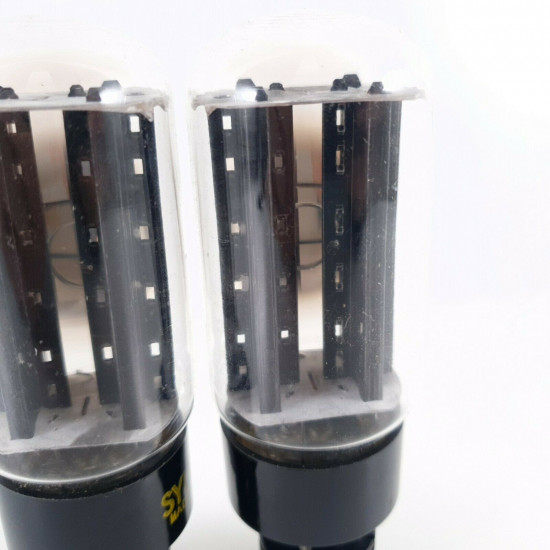 2 X 5AS4A SYLVANIA TUBE. 1960s PRODUCTION. BLACK PLATES. CV  ENA
