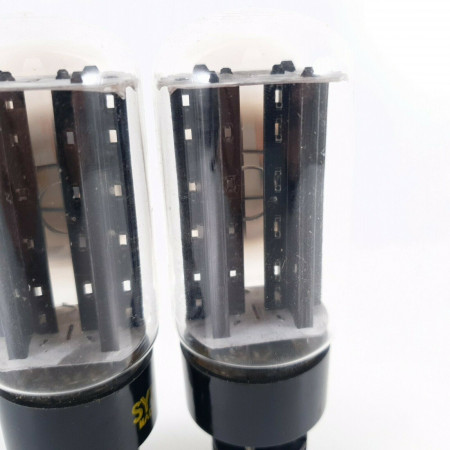 2 X 5AS4A SYLVANIA TUBE. 1960s PRODUCTION. BLACK PLATES. CV  ENA
