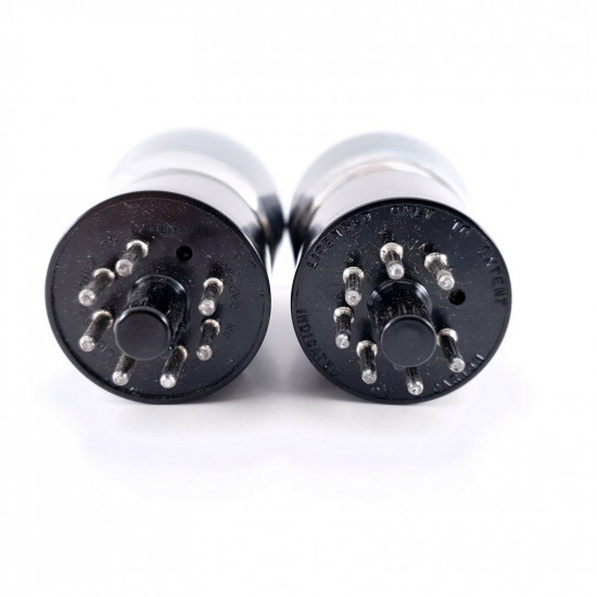 2 X 6Y6G HALTRON TUBE. BLACK PLATES. SMOKED GLASS. NOS/NIB. AC  ENA