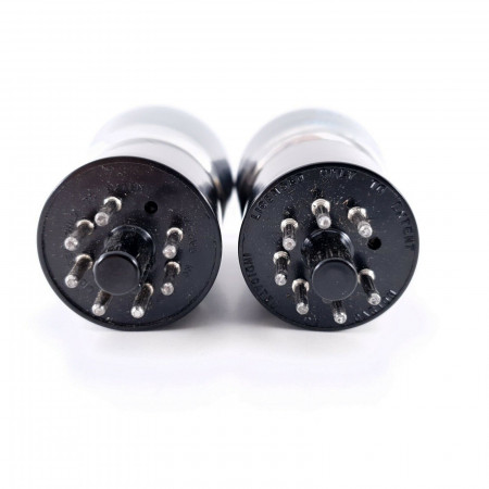 2 X 6Y6G HALTRON TUBE. BLACK PLATES. SMOKED GLASS. NOS/NIB. AC  ENA