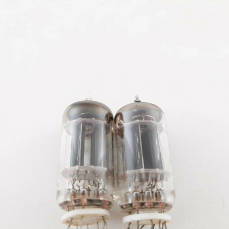 2 X CV4051 BRIMAR TUBE. 17MM BLACK PLATES. 1969 PROD. FLYING LEADS. CQ  ENA