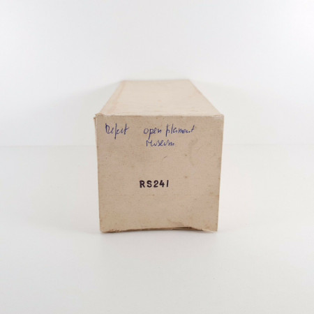 1 X RS241 TELEFUNKEN TUBE.  NEW TUBE, DEFECT OPEN FILAMENT. FAULTY TUBE. CG  ENA