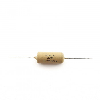 1 X 220K 220000pF 0.22uF 400V 10% MULLARD MUSTARD (BIANCHI PHILIPS)  MMC