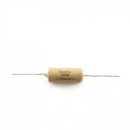 1 X 220K 220000pF 0.22uF 400V 10% MULLARD MUSTARD (BIANCHI PHILIPS)  MMC