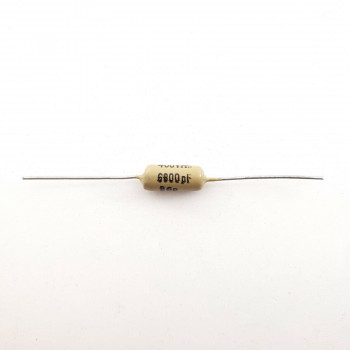 1 X 6.8K 6K8 6800pF 0.0068uF 400V 10% MULLARD MUSTARD B6p (PHILIPS)  MMC