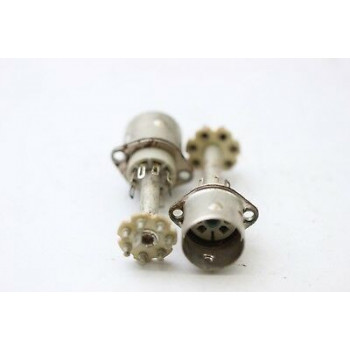 2 X 7 PINS TURRET SOCKET. TORRETA DE ZOCALO 7 PINS. TO MADE SOCKET ADAPTER Z17/1